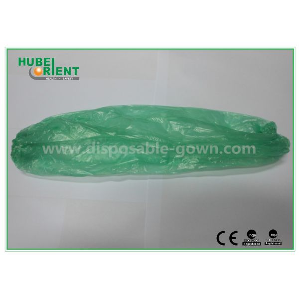 Oil-Proof Disposable Plastic Arm Sleeves Flexible With Polyethene Material
