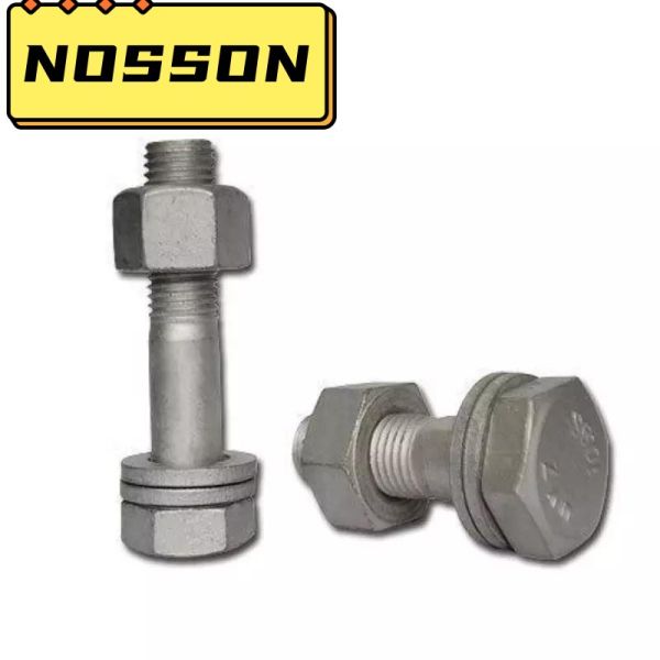 ZINC Finish ANSI/ASME Standard Stainless Steel Half Thread Hex Bolt for Heavy Duty Applications