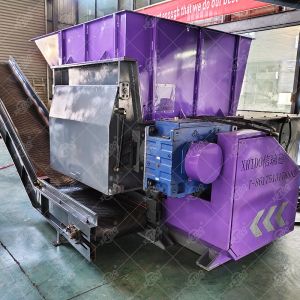 Automatic Single Shaft Plastic Shredder Machine for Waste Recycling