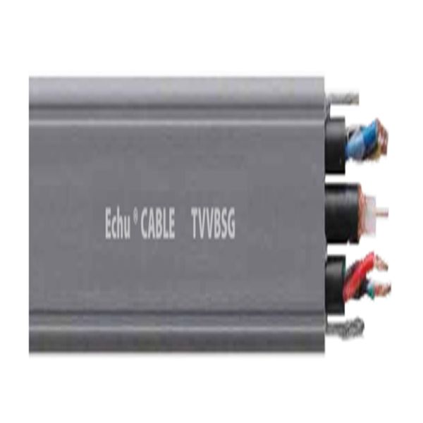 Shielded Flat Travel Cable 64cores with Coaxial Cable