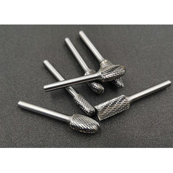 Buy Cylindrical Shape Tungsten Carbide Rotary Burr With Silver Welding at wholesale prices
