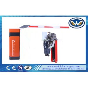 24vdc Automatic Boom Barrier , Battery Automatic Parking Gate Barrier