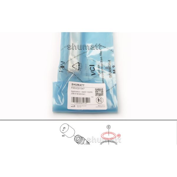 OEM new Shumatt Injector Control Valve Set F00VC01347 for 0445110255/256/319 injector