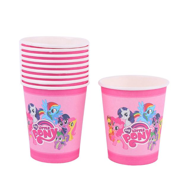 My Little Pony Baby Shower Childrens Disposable Party Tableware Sets