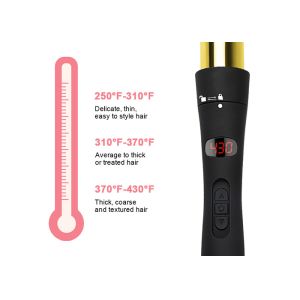 LCD Display Professional 3p Hair Curler 45W With CETL Certificate