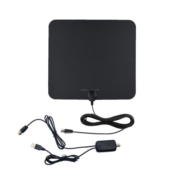 75ohm R.H.C.P Polarization Indoor TV Antenna 50 Miles Range No Monthly