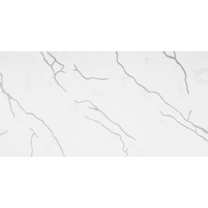 Quality 2cm 3cm Carrara Quartz Countertops 3200x1600mm Quartz Stone Countertops for sale