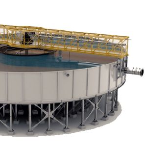 Quality Natural Settling Water Treatment Thickener Equipment High Efficient Work for sale