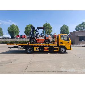 JAC 4x2 Towing Trucks Wrecker Truck Loading 8-ton Forklift Road-block Removal