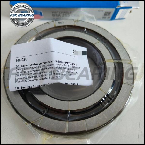 BSA210 CGA Angular Contact Ball Bearings For Precision Screw Supports BSA Series