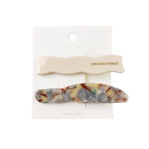 Acetic acid hairpin set duckbill clip Side Clip