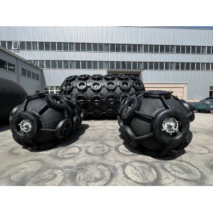 High Pressure Black Rubber Marine Fender Easy Install