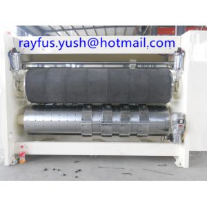 Chain Feeding Rotary Cutting Machine With Removable Slotting Device Creasing