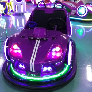 Hansel hot selling amusement toy fiberglass indoor bumper car for kids