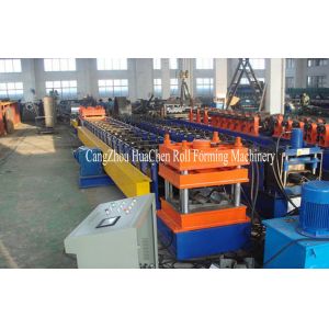 China Gear Box Drive Guardrail Roll Forming Machine PLC Control on sale