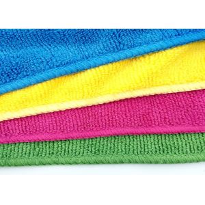 Household Warp Knitting Terry Microfiber Cleaning Cloth