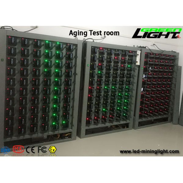 Rechargeable Miners Helmet Light , Portable Coal Wireless Hard Hat Led Lights13000 Lux