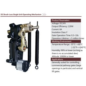 Parking Advertising Barrier Motor For Automatic Flap Barrier