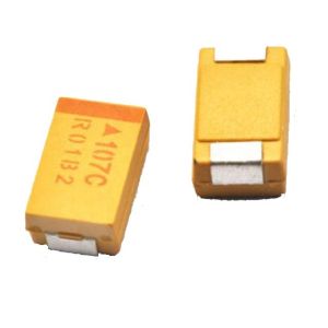 Quality TAJR106K002RNJ Cap Tant Solid 10uF 2.5V R CASE 10% (2.05 X 1.3 X 1.2mm) SMD 2012-12 4.5 Ohm 125°C T/R for sale