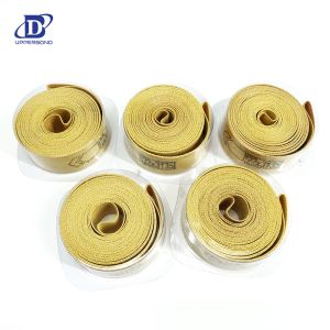 China Yellow Aramid Fiber Yellow Tapes For Seamless Tobacco Conveying on sale