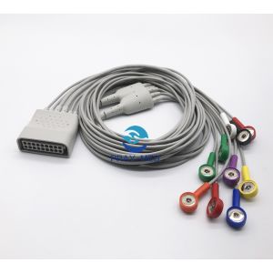 HP 12-lead leadset Diagnostic ECG ST80i cable 989803180141