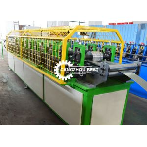 Customized Steel Omege Furring Channel Roll Forming Machine For Ceiling