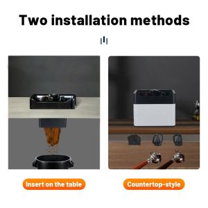 58mm Automatic Espresso Grounds Cleaner For Barista Tools Electric Grounds
