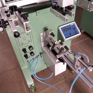 80mm Small Bottle Screen Printing Machine 1200P/H With Fault Alarm System