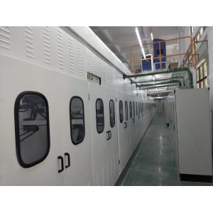 Double Axles 25KW Women Sanitary Pad Making Machine