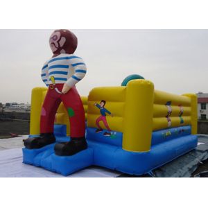Customize PVC Tarpaulin Inflatable Jumping Castle / Inflatable Bounce Castle For