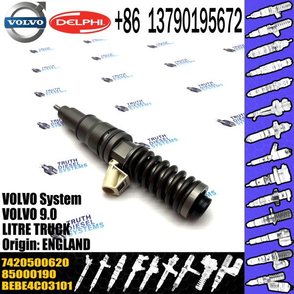 original Diesel Fuel Injector 20500620 BEBE4C03001 BEBE4C03101 7420500620 85000190 E1 VOL TRUCK / VOL 9.0 LITRE