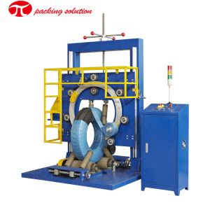 GS300 Ring Type Automatic Rubber Tyre Packing Machine 150mm OD