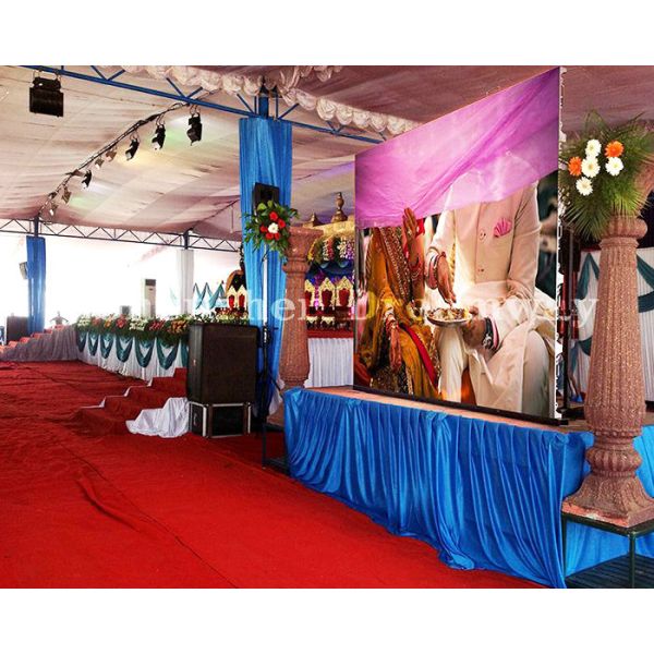 indoor led display rental for wedding