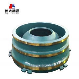 1000KG GP500S Wear Parts for Cone Crusher Mantle Concave Blow Liner Used Mining