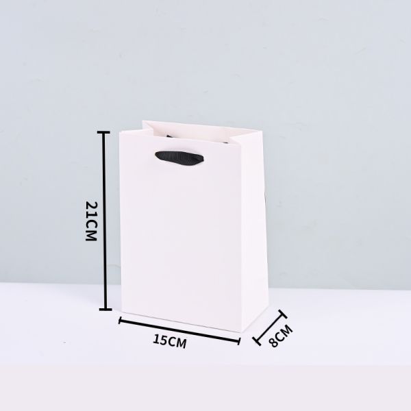 Custom Printed Paper Bags Customized Custom Order CMYK Surface Printing