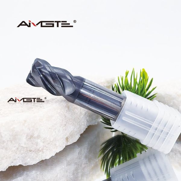 Stainless Steel Machining Carbide Bull Nose End Mill Short Flute High Rigidity Design