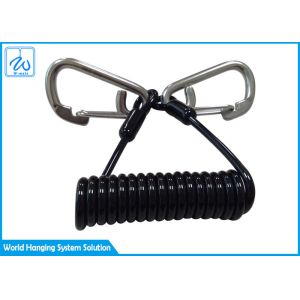 Fall Protection 100cm Retractable Coiled Tool Lanyards