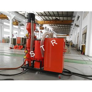Dust Free Vacuum Sandblasting Equipment Environmentally Welded Seam Coating