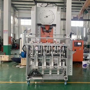 China 80Ton Pressure Aluminium Foil Plate Making Machine For Fully Automatic USA Full Size Pan Production Line Equipment on sale