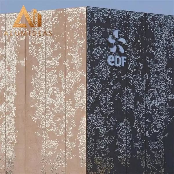 Perforated wall panels