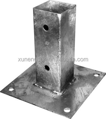 4x4 Wooden Post Brackets with Metal Anchors Corner Connections and Strong