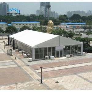 White Exhibition Canopy Tent For Advertising Event Easily Dismantled