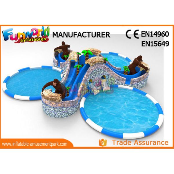 Buy Gorilla Water Wonderland Inflatable Water Theme Park Air Tight at wholesale prices