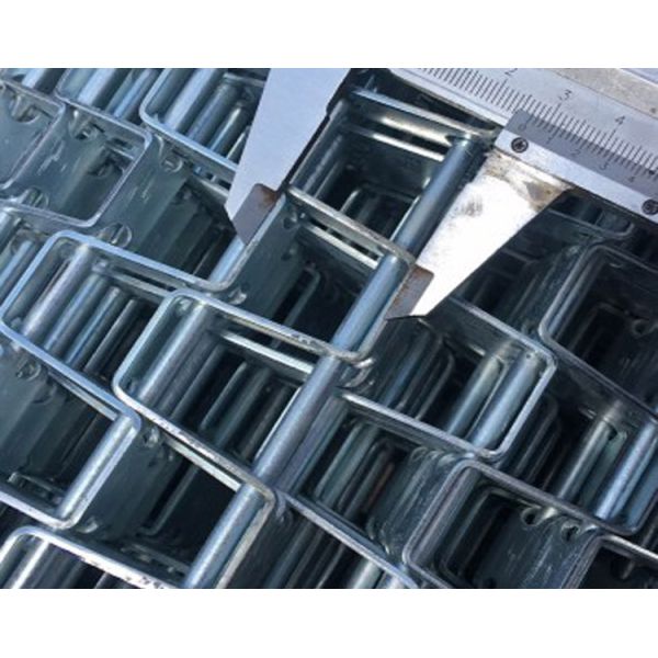 Heavy Duty Honeycomb Flat SGS Gi Mesh Conveyor Belt
