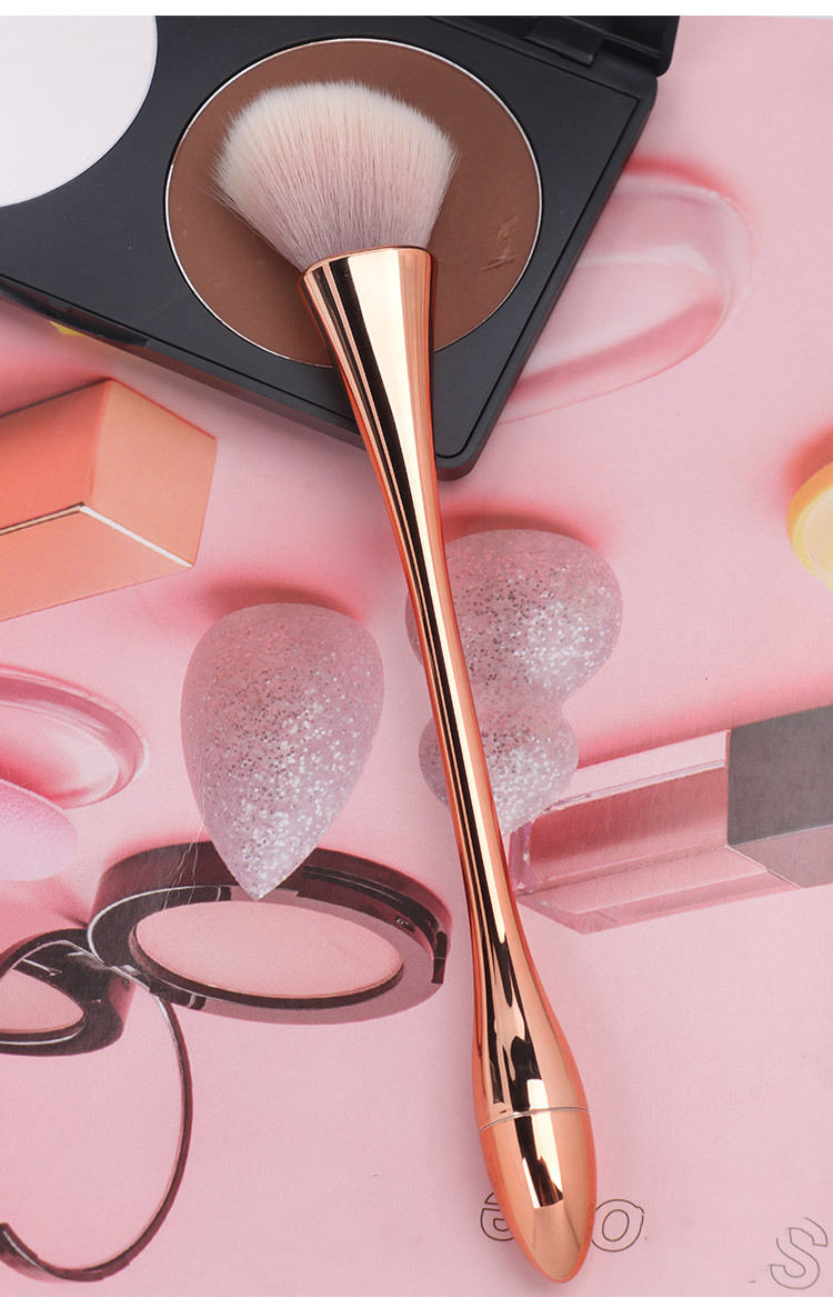 Eco Friendly Material Face Makeup Brush Customized Logo Accepted Silky Soft