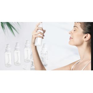 60ml 120ml Clear Plastic Bottles With Fine Mist Sprayer For Face Care