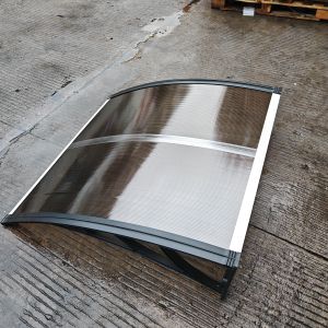 DIY Polycarbonate Awning with Plastic Frame for Doors and Windows