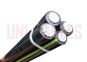 Quality XLPE Aerial Bundled UL Listed Cable 600V Aluminum 1350 Conductor Quadruplex UD for sale
