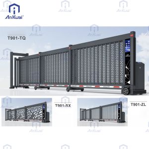 China Ankuai Secure Retractable Sliding Gate: Auto-Telescopic Driveway Access Gate on sale