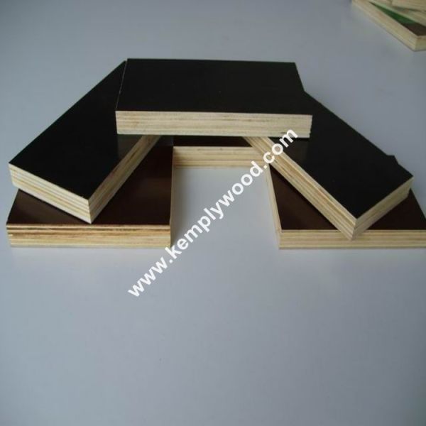 One time hot press whole piece core black brown film faced plywood for sale